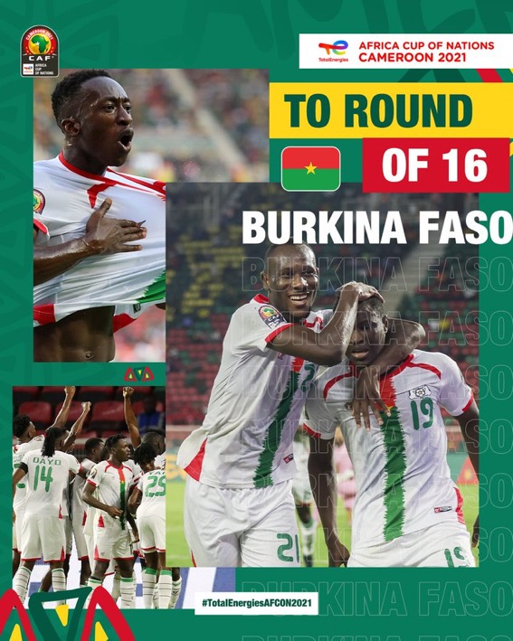 AFCON2021: Cameroon, Burkina Faso qualify to the round of 16