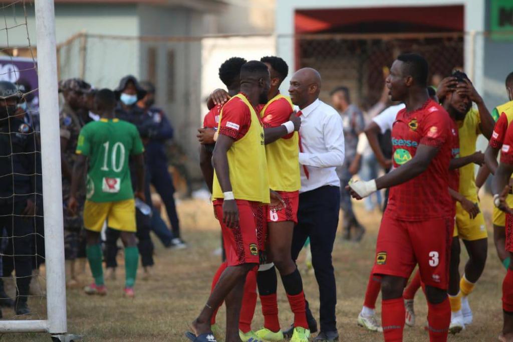 GPL: Mfegue and Lamptey’s strike gives Kotoko a win on New Year