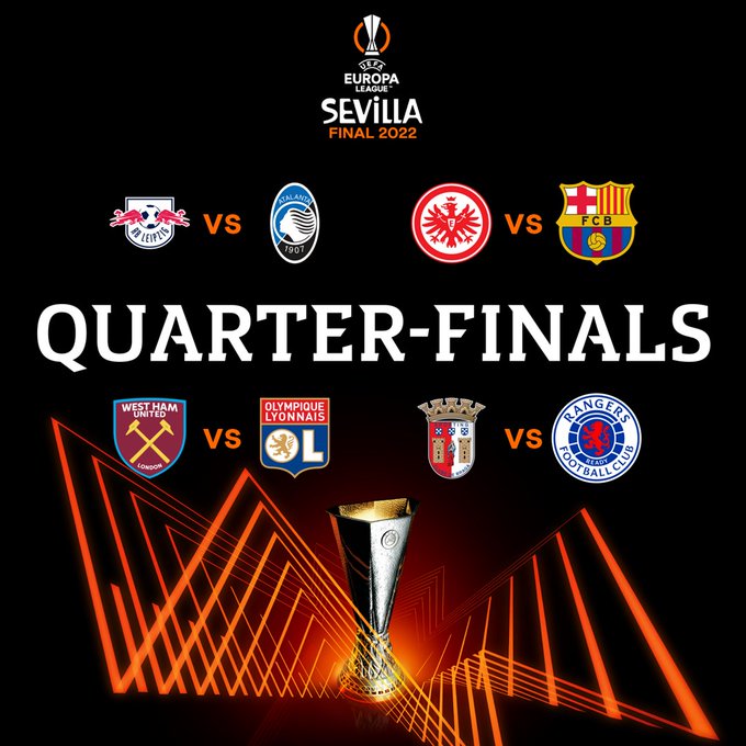 Europa League quarter-final draw confirmed [Full fixtures]