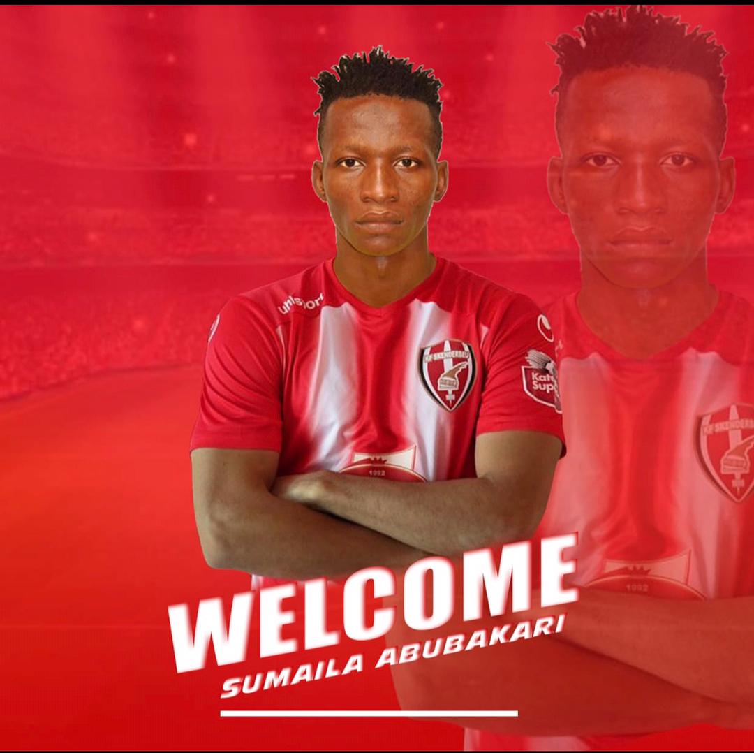 K.F Skenderbue completes the transfer of Mountaineers FC attacker Sumaila Abubakari 