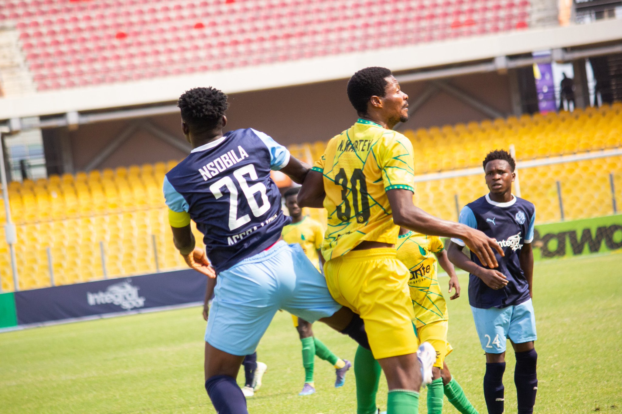 ABEDNEGO TETTEH LATE LEVELER RESCUES A POINT FOR BIBIANI GOLD STARS