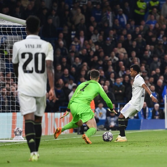 RODRYGO STRIKES TWICE FOR REAL MADRID AT STAMFORD BRIDGE AS CHELSEA LOSE 4-0 ON AGGREGATE