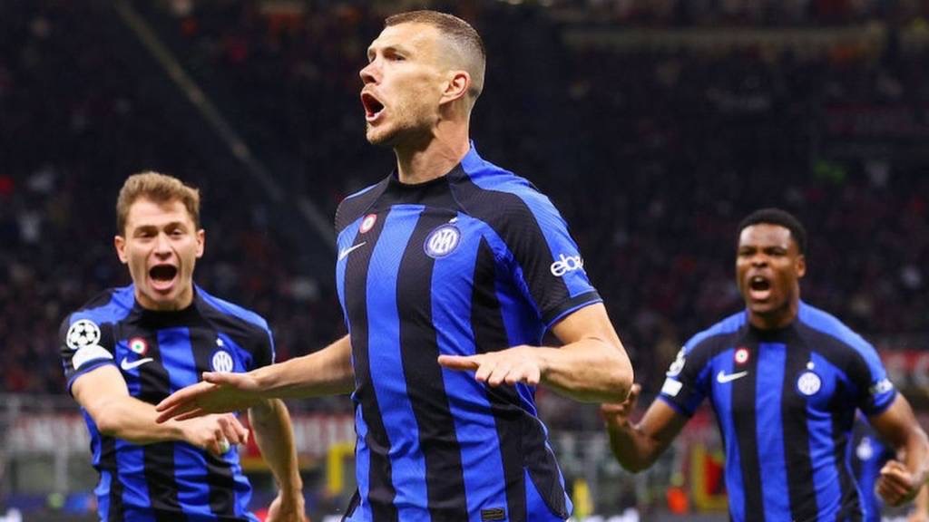 UCL: INTER STANDS TALL AS THEY FIRE TWO PAST AC MILAN