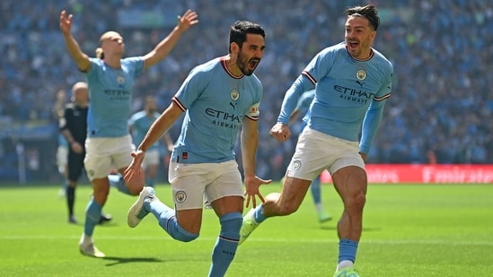 IKAY GUNDOGAN SCORES TWO AS CITY GRABS FA CUP TITLE