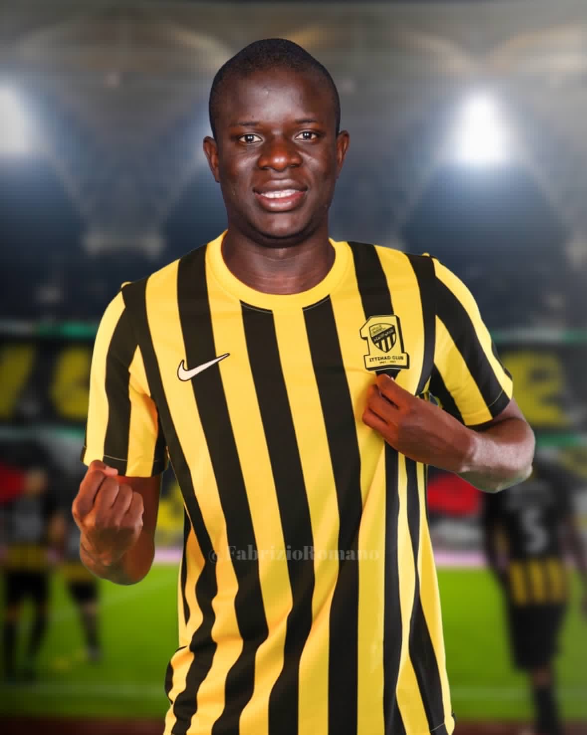 N’GOLO KANTE SIGNS FOR Al ITTIHAD ON A TWO-YEAR DEAL