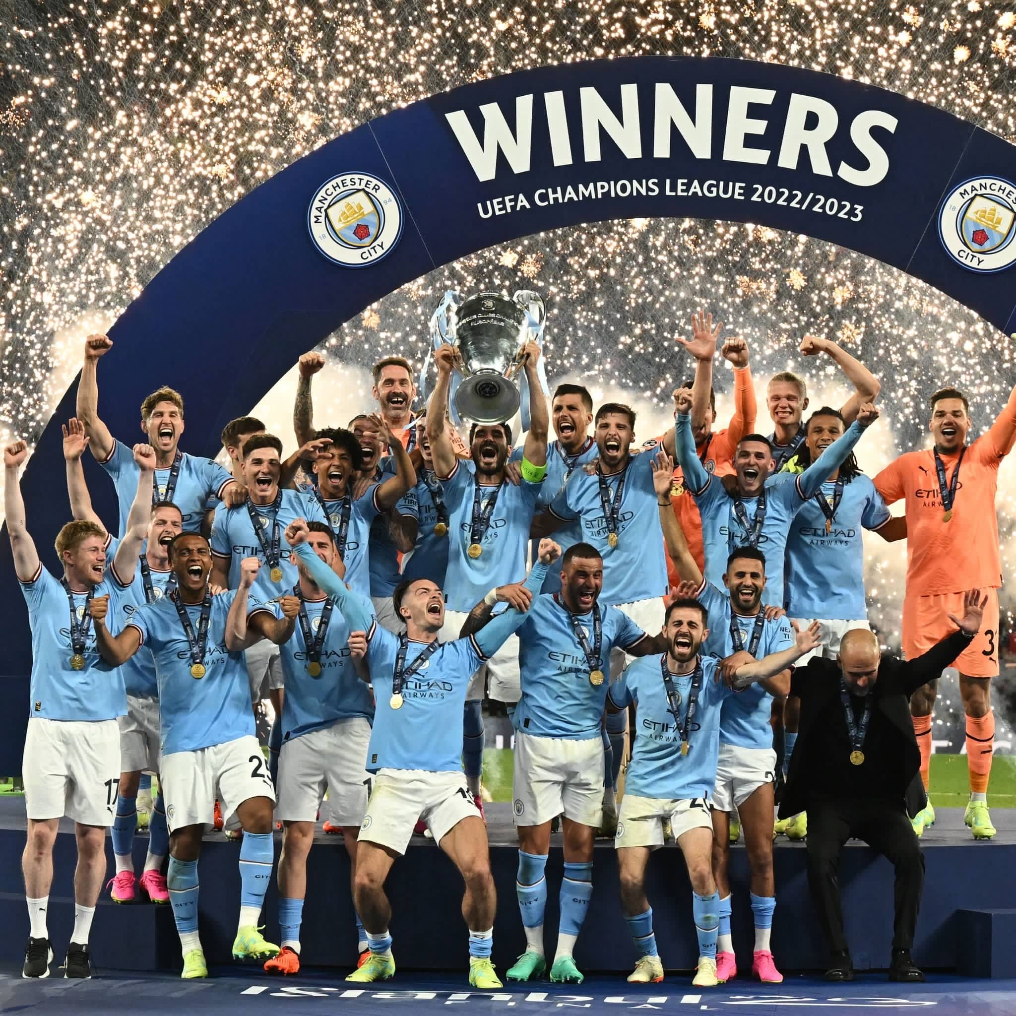 RODRI STRIKE WINS MAN CITY UCL TITLE