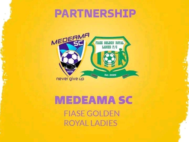 MEDEAMA SC ANNOUNCES THEIR PARTNERSHIP WITH FIASE GOLDEN ROYAL LADIES