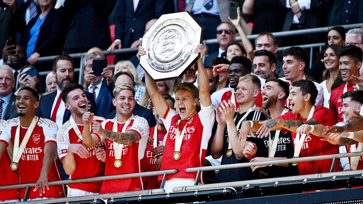 Arsenal beats Man City 4-1 in penalty shootout to win Community Shield