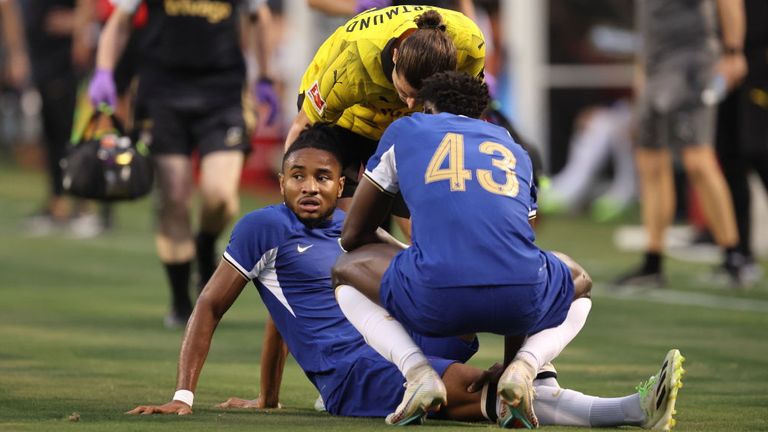 Chelsea star Christopher Nkunku to miss three months with knee injury