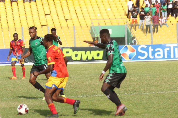 GPL:Hearts Held Down By Samatex As Their Struggling Woe’s Continues