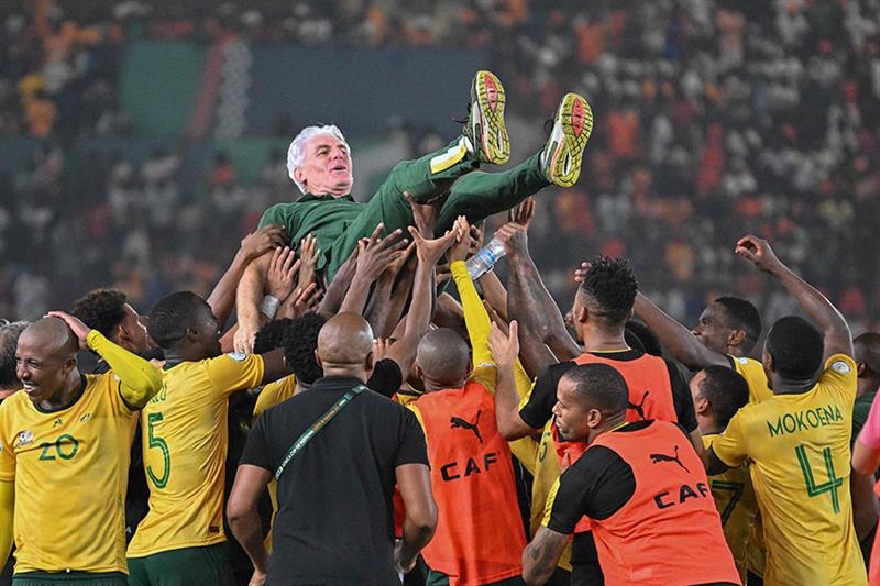 AFCON2023:South Africa beat DR Congo in shootout to finish third at AFCON