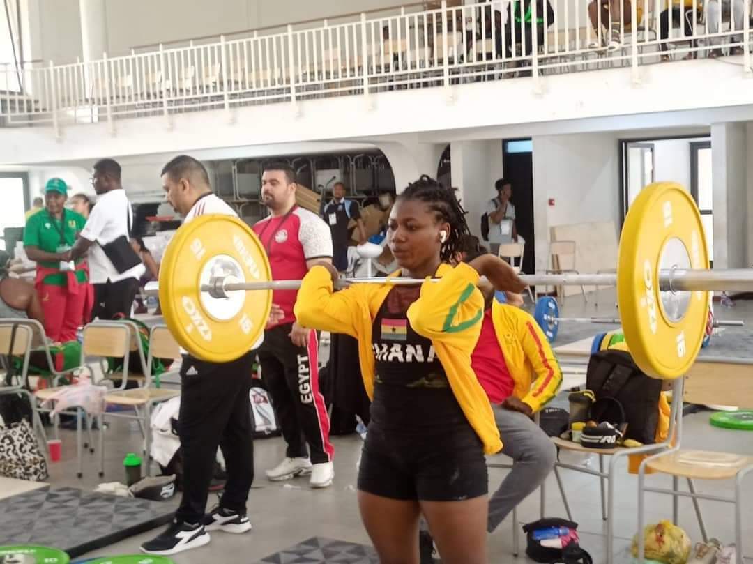 Winnifred Wins Ghana’s First Medal In Weightlifting