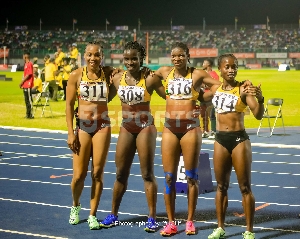 Ghana win bronze in the 4x100m relay women’s Games