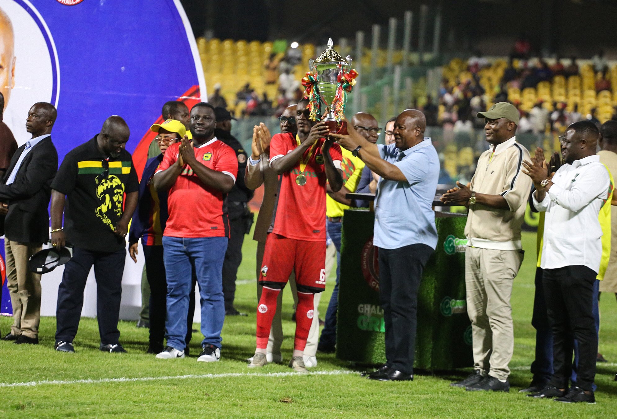 Asante Kotoko Rally to Beat Hearts of Oak and Clinch Ninth President’s Cup